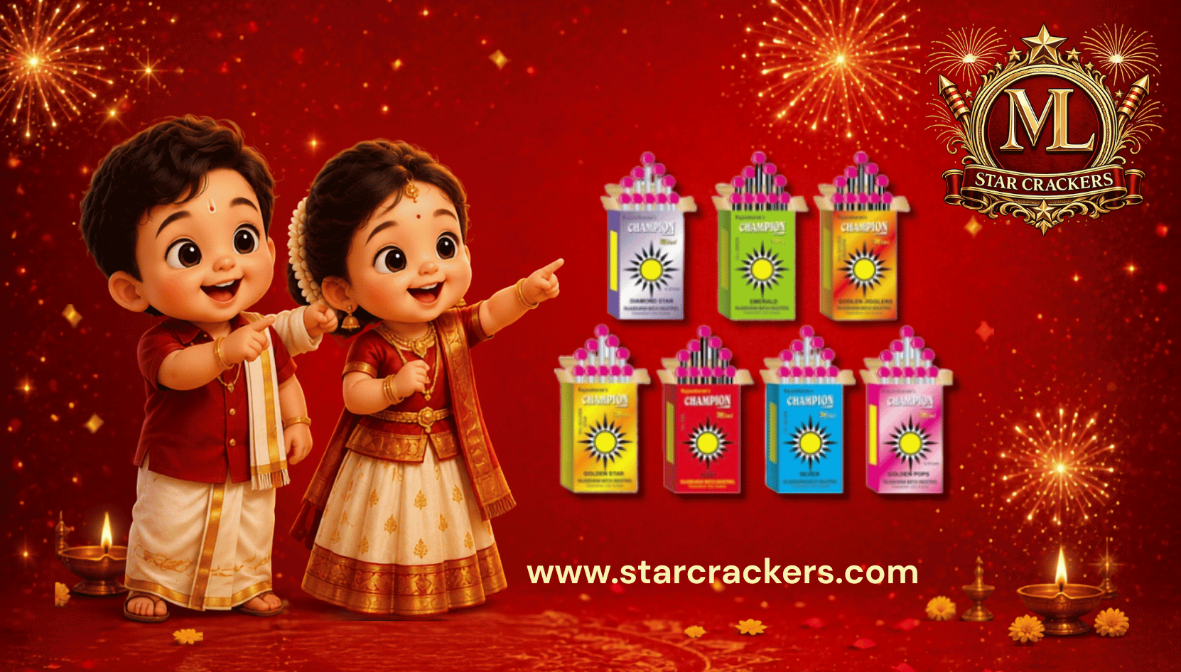 Star Crackers Sivakasi Crackers – Colour Matches